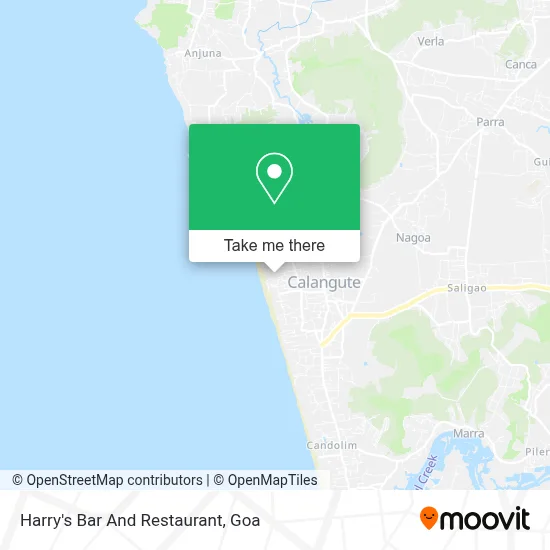 Harry's Bar And Restaurant map