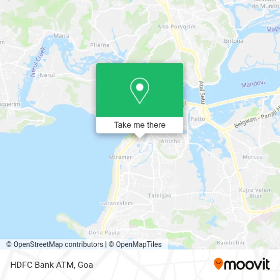 Hdfc Bank Atm map