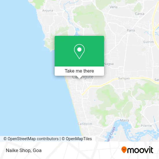 Naike Shop map