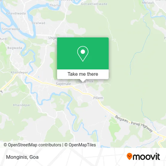Monginis map