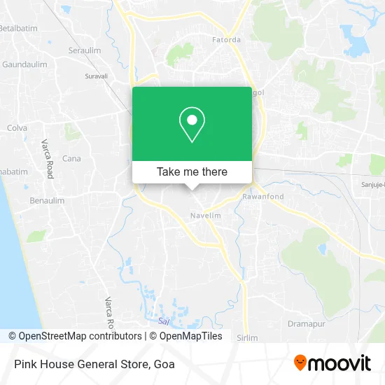 Pink House General Store map