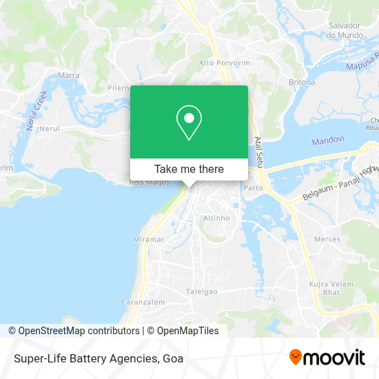 Super-Life Battery Agencies map