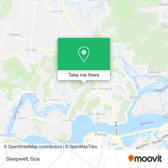Sleepwell map