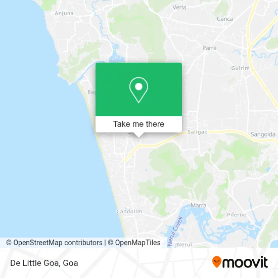 De Little Goa map