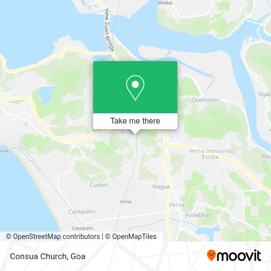 Consua Church map