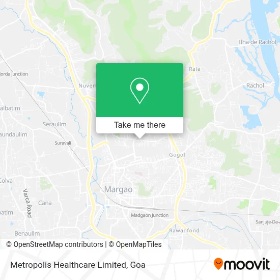 Metropolis Healthcare Limited map