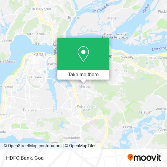 Hdfc Bank map