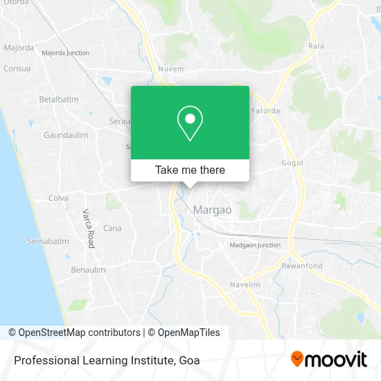 Professional Learning Institute map