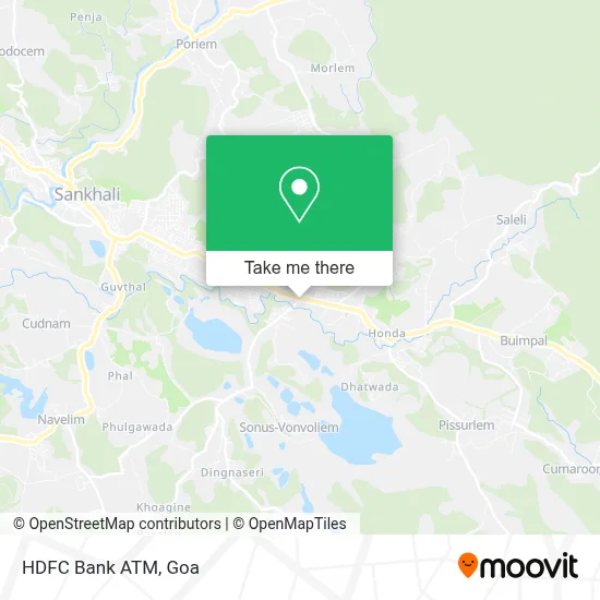 Hdfc Bank Atm map
