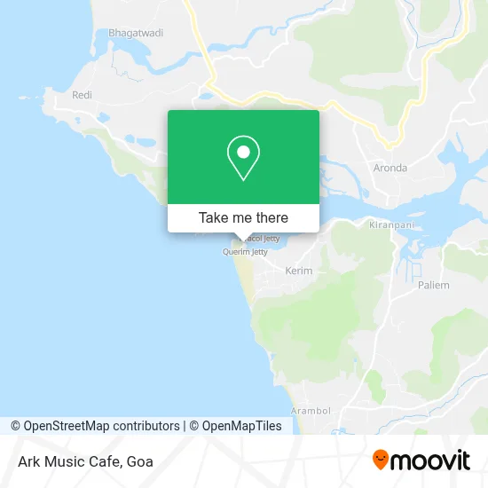 Ark Music Cafe map