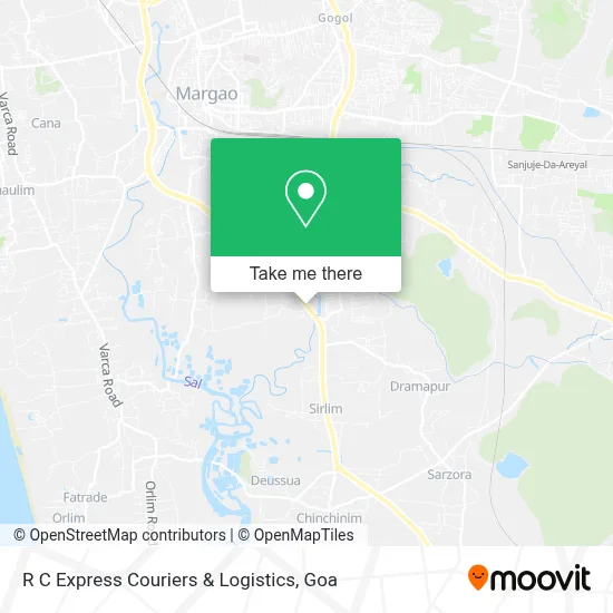 R C Express Couriers & Logistics map