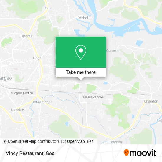 Vincy Restaurant map