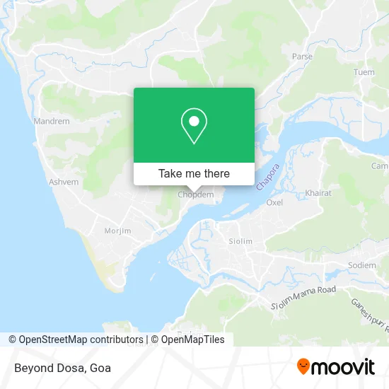 Beyond Dosa map