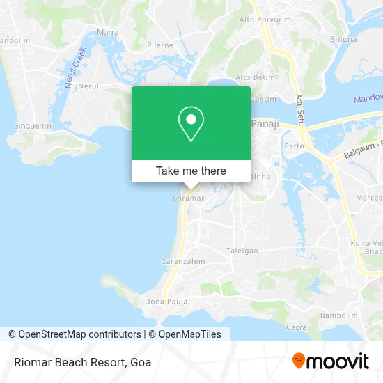 Riomar Beach Resort map