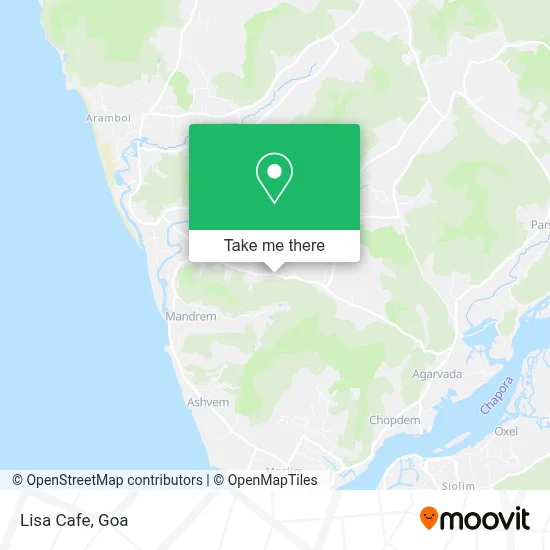 Lisa Cafe map