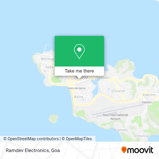 Ramdev Electronics map