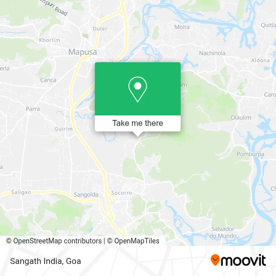 Sangath India map