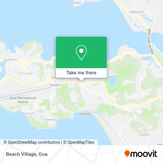 Beach Village map