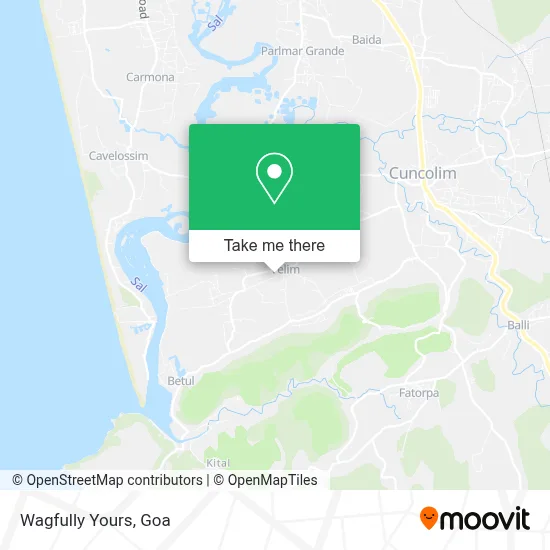 Wagfully Yours map