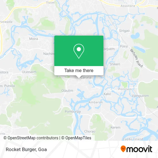 Rocket Burger map