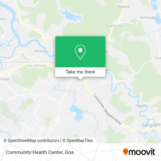 Community Health Center map