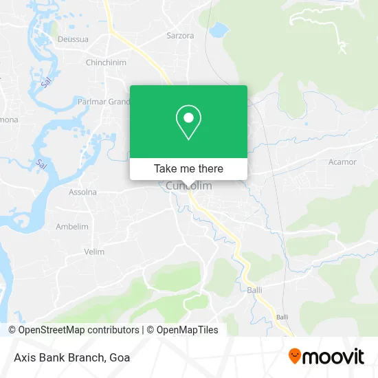 Axis Bank Branch map