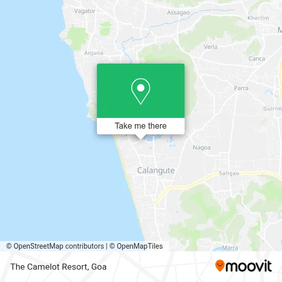 The Camelot Resort map