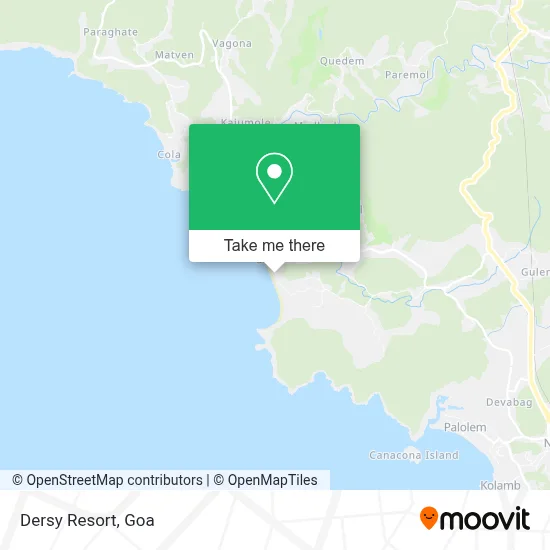 Dersy Resort map