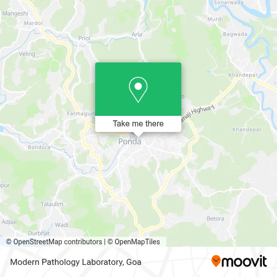 Modern Pathology Laboratory map