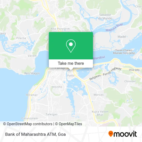 Bank Of Maharashtra Atm map