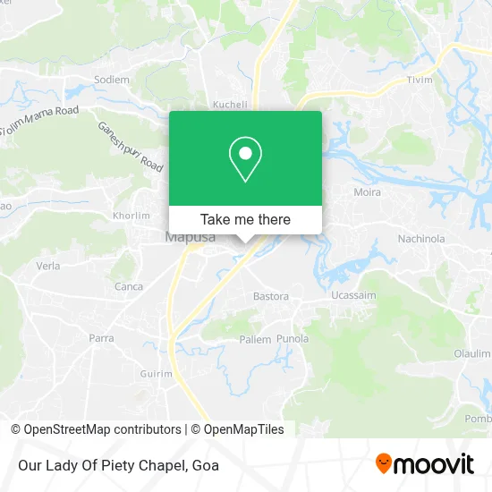 Our Lady Of Piety Chapel map