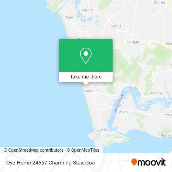 Oyo Home 24657 Charming Stay map