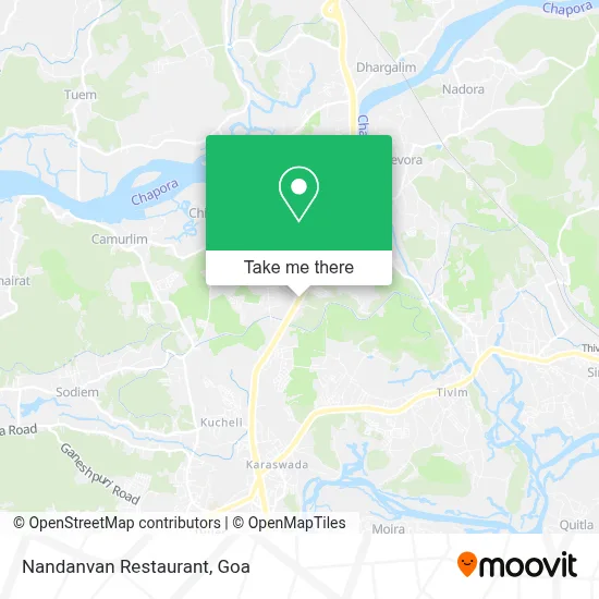 Nandanvan Restaurant map