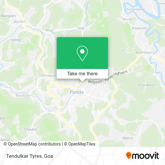 Tendulkar Tyres map