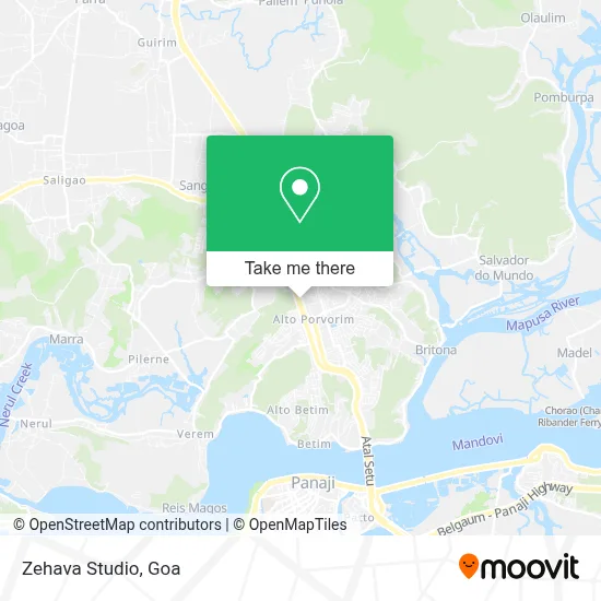 Zehava Studio map