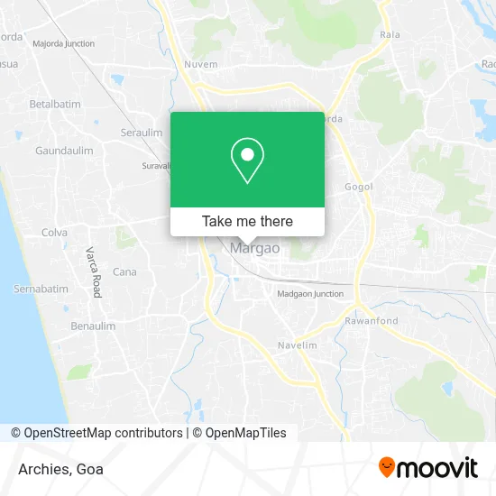 Archies map