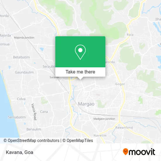 Kavana map