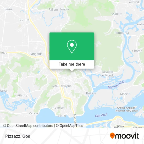 Pizzazz map