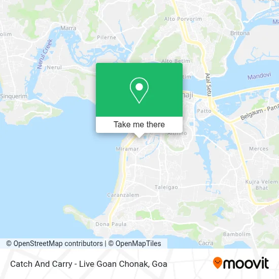 Catch And Carry - Live Goan Chonak map