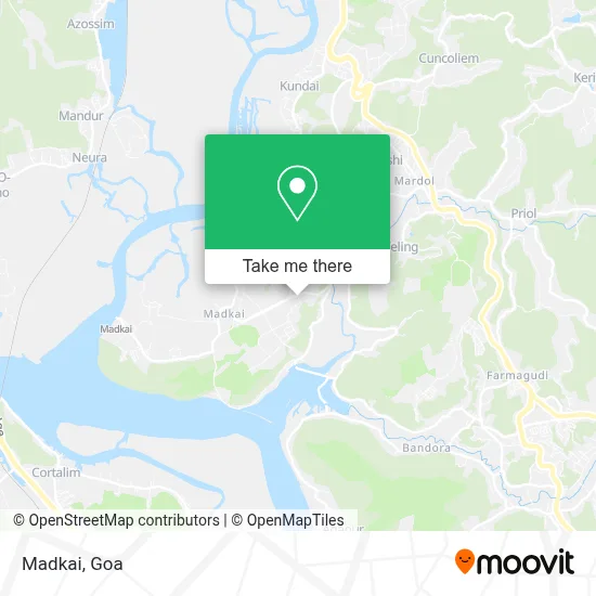 Madkai map