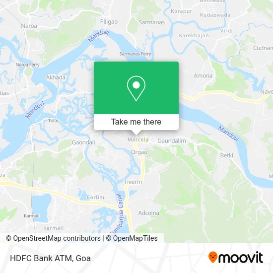 Hdfc Bank Atm map