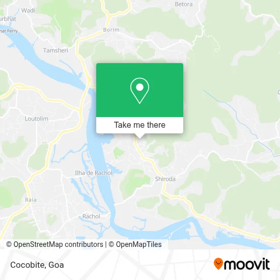Cocobite map