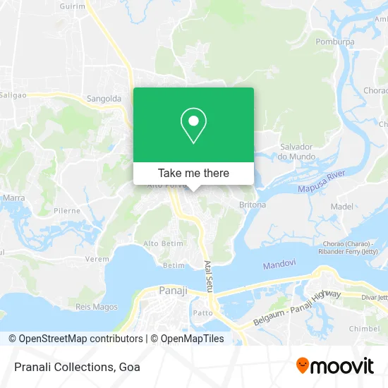 Pranali Collections map