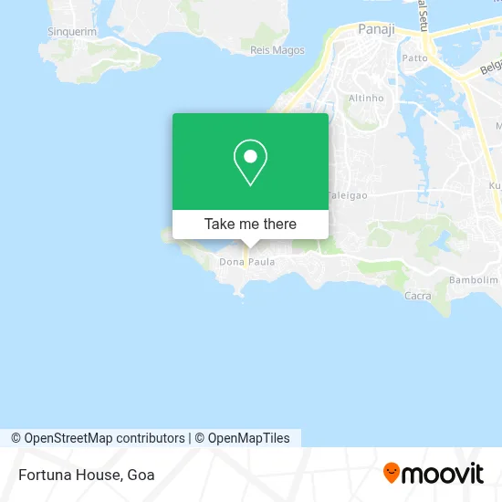 Casa Fortuna map