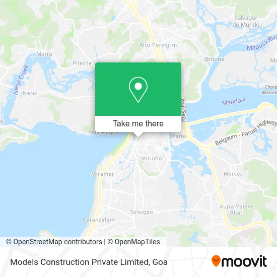 Models Construction Private Limited map