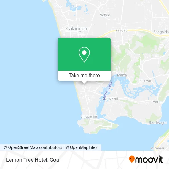 Lemon Tree Hotel map