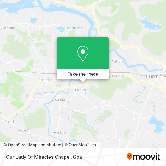 Our Lady Of Miracles Chapel map