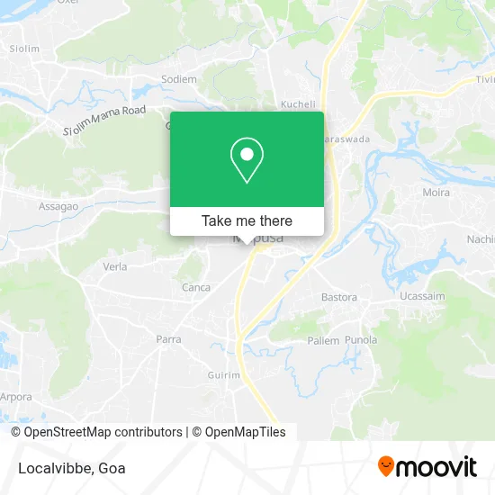 Localvibbe map
