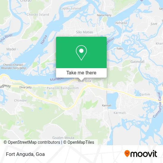 Fort Anguda map