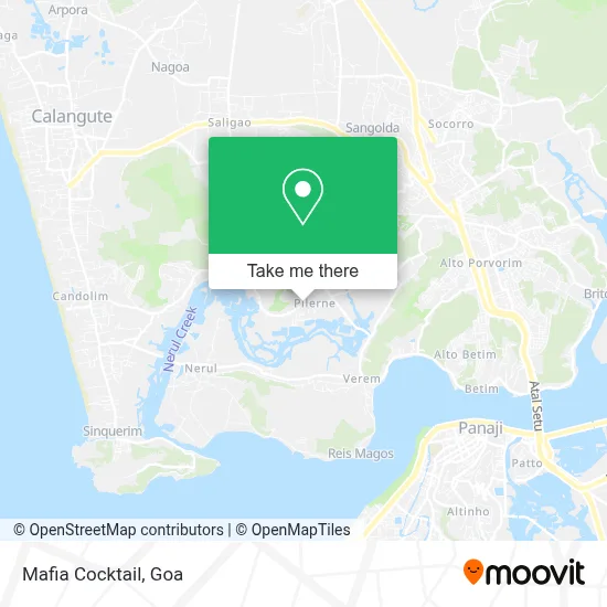 Mafia Cocktail map